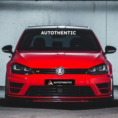 Autothentic | Voorruit sticker horizontaal